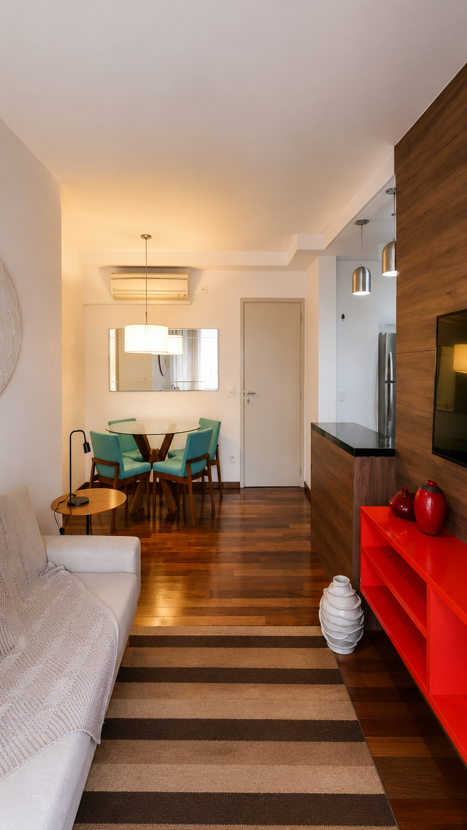 Pronto para Morar: Lindo Apartamento Mobiliado de 68m² com Suíte - Imagem 3